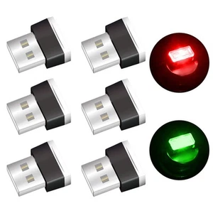 6PCS LED Car Interior Lights with USB for Easy Setup and Color Customization - Picture 1 of 10