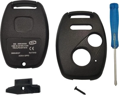 BINOWEN Replacement for 3 Buttons Keyless Entry Remote 2+1 buttons black  - Image 1 of 4