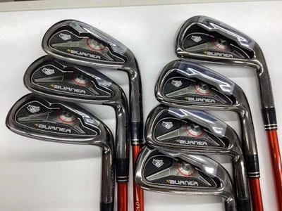 TaylorMade Burner TP Iron Set 4-9,Pw 7pc Flex Regular Tour AD AD-75 Graphite - Image 1 of 4