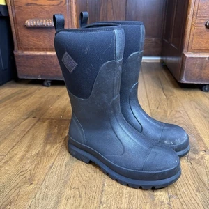 The Original Muck Boot Company Chore ST Steel Toe Waterproof Womens Sz 6 Black - Picture 1 of 7