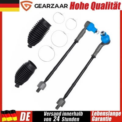 Tie Rods + Tie Rod End + Steering Boots for VW New Beetle 1C1, 9C1 L+R - Image 1 of 4