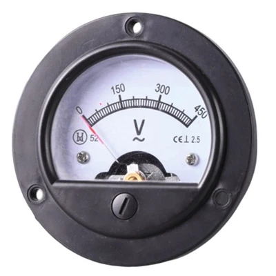 AC300Volt AC0-450V Analog Panel Voltmeter Voltage Display Meter Mechanic Gauge - Image 1 of 4