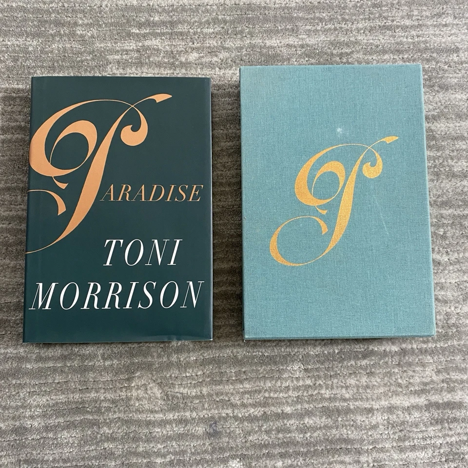 Paradise Toni Morrison 1998 Hardcover DJ Book Slipcase Deluxe Edition Literature Foto 1 de 4