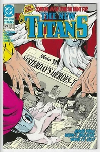 NEW TITANS #79 (1988) NEAR MINT 9.4 - Picture 1 of 2
