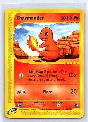 2002 TCG Pokemon - Charmander - Base Set Expedition - 97/165 - Lightly Played LP