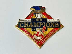 Cleveland Indians Pin American League Central Division Champions 1997 Chief Waho - Picture 1 of 2