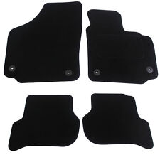 For Seat Toledo MK3 2006-2012 Fully Tailored 4 Piece Car Mat Set 4 Clips