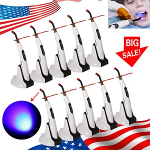 1-10*Cordless LED.B Dental Curing Light Lamp Teeth Whitening woodpecker style OR - Picture 1 of 26