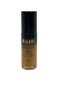 Milani Conceal + Perfect 2 in 1 Foundation, 10 Gold Tan - Picture 1 of 3