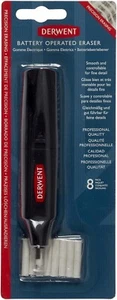 Derwent Battery Operated Eraser Pen Includes 8 Replacement Erasers-AU - Picture 1 of 6