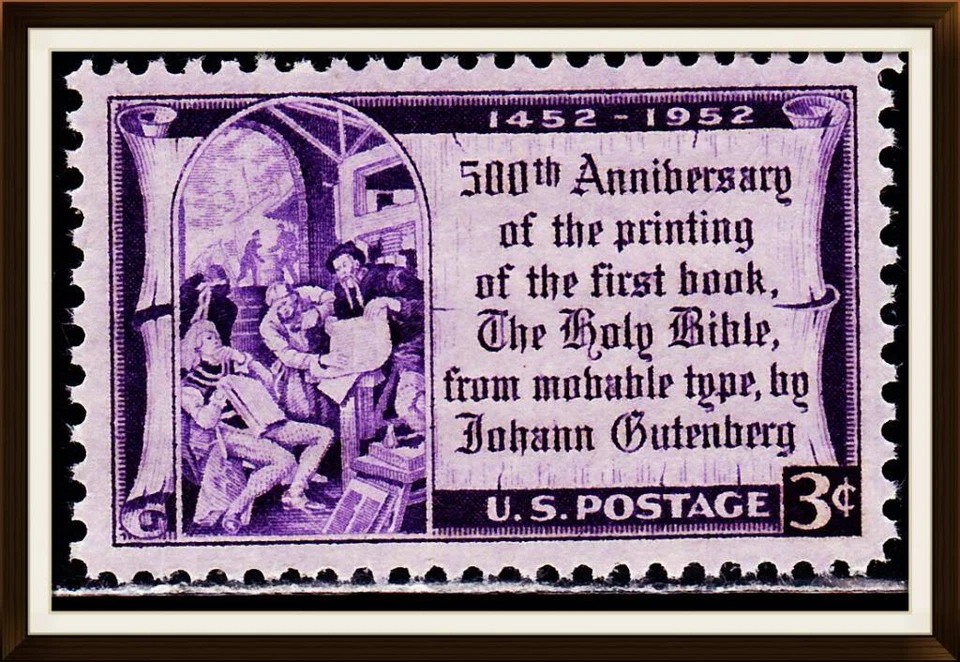 Mint US Year of 1952 Single Stamp,Scott# 1014, (MNH) - Image 1 of 1