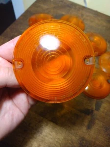 Harley Davidson Amber Blinker Lens Used HD Brand USA Made OEM Blinker Bar HD9 - Bild 1 von 10