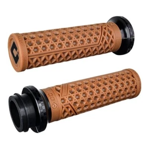 ODI Vans 1" Lock-on TBW Grips Harley Gum Rubber & Black Checkered V31VHTWGR-BC - Picture 1 of 1