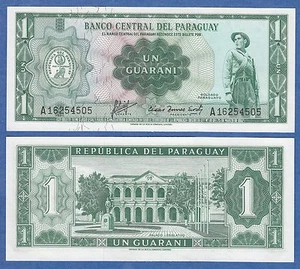 Paraguay 1 Guarani P 193a (L 1952) UNC - Picture 1 of 1