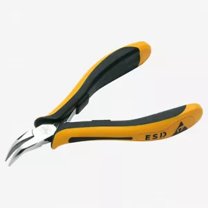NWS 4,75" gebogene Kettenzange ESD - 45 Grad - SoftGripp - Bild 1 von 1