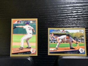 2009 Topps BUNDLE - Gold  Brian Wilson /2009 - Gold Mark Teixeira /2009