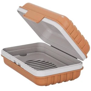 Travel Soap Container Soap Bar Holder with Lid for Travel Camping Gym Bathroom - Picture 1 of 6