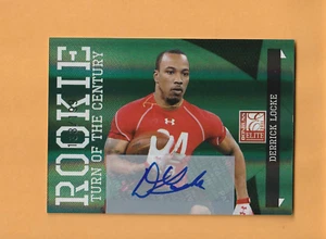 Derrick Locke Philadelphia Eagles AUTO 2011 Donruss /199 Kentucky Wildcats1H - Picture 1 of 2