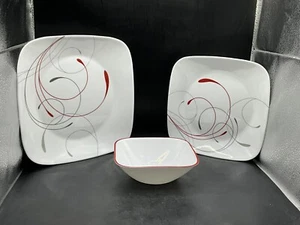 Cornell Three-Piece Set 10 1/2 Inch Plate, 9 Inch Plate,Cereal Bowl - Picture 1 of 3
