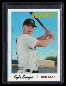 2019 Topps Heritage Kyle Seager THC-271 Chrome Refractor 087/570 - Stl Mariners - Picture 1 of 2