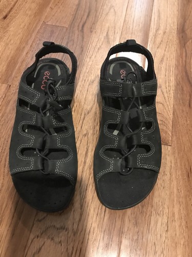 Sandalo donna Ecco slip on nero taglia 37