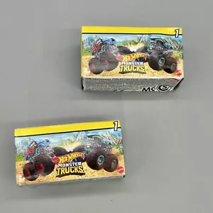 2 Stück Hot Wheels Bone Shaker Monster Truck Mystery Serie 1 - Bild 1 von 1