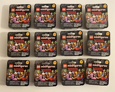 Lego Dungeons and Dragons D&D Minifigures 71047 Complete Set of 12 Sealed NISP - Image 1 of 2