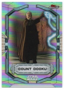2022 Finest Star Wars #107 Count Dooku Short Print SP - Picture 1 of 1