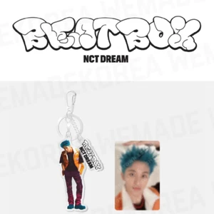 Llavero de acrílico NCT DREAM + Juego de tarjetas fotográficas Beatbox Oficial K-POP Auténtico MD - Imagen 1 de 8