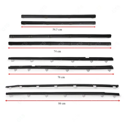 For Toyota Land Cruiser FJ80 1990 98 Set Weatherstrip Door Belt Rubber Seal Foto 1 de 4