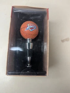 NBA Oklahoma City OKC Thunder Basketball Weinflaschenverschluss von Evergreen Neu im Karton - Bild 1 von 2