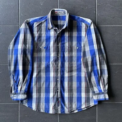 Vintage Canterbury Plaid Flannel Shirt Men’s M 90s Workwear Rugged Casual - Image 1 of 4