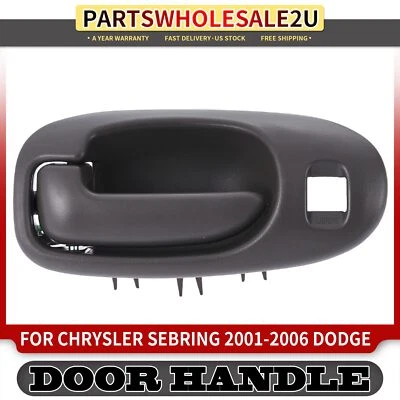 Manija de puerta interior delantera izquierda topo para Chrysler Sebring Dodge Stratus Foto 1 de 4