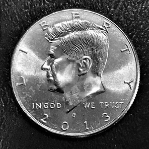 2013 P Kennedy Half Dollar Clad Brilliant Uncirc 1 Coin from Sealed Mint Bag BU - Imagen 1 de 3