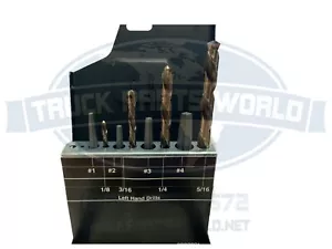 Norseman 8pc Square Extractor & Left Drill bit set USA #70850 - Picture 1 of 5