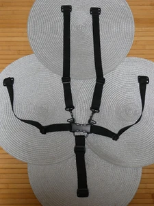 GESCHIRRGURT passt EGG Kinderwagen Kinderwagen Sitzeinheit Schultertaille Schrittriemen - Bild 1 von 5