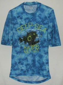 Deep Sea Diver Anglerfish Shirt Size Youth XL 16-18 Polyester - Picture 1 of 10