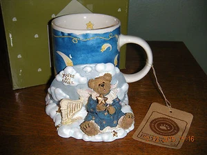 JUEGO DE TAZA Y MONTAÑA BOYDS BEARS ~ANGELICA... WISH UPON A STAR~ ESTILO #390534 - Imagen 1 de 12