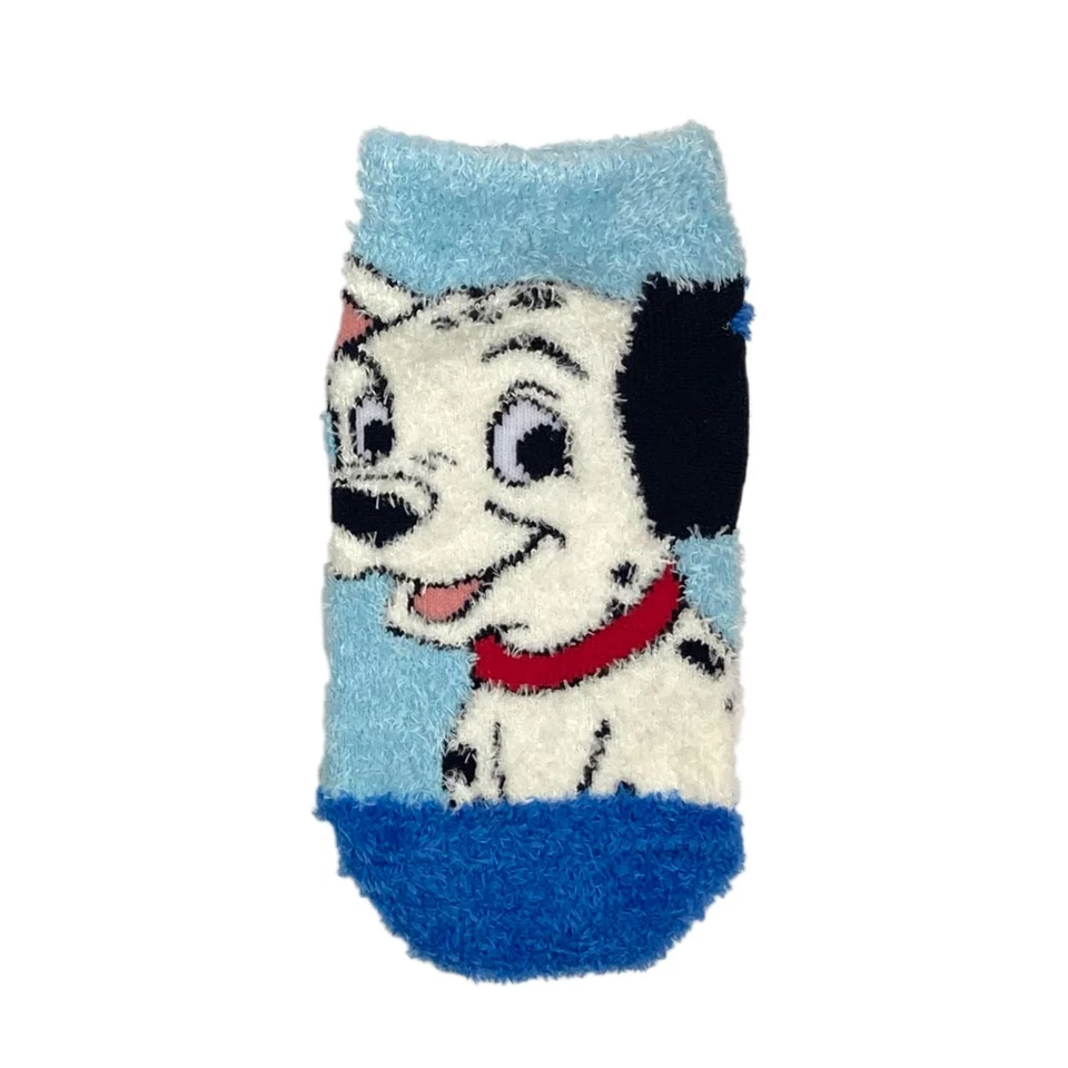 101 Dalmatians Puppy Face Up Fluffy Socks - Image 1 of 1