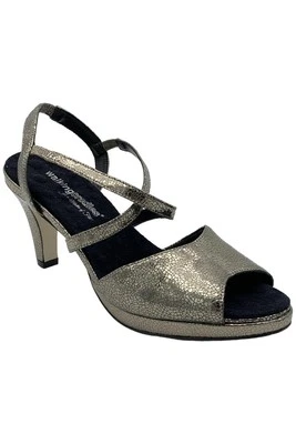 Walking Cradles Women's Porsha Pewter Jasmine Leather - Image 1 of 3