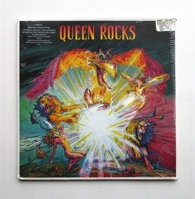 Queen Rocks SEALED 1997 Double Vinyl (2 x LP) UK 1st Pressing Album Record - Image 1 of 4