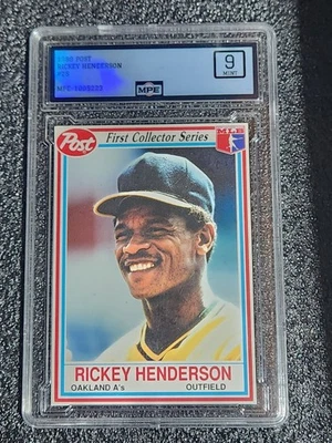 1990 Post Rickey Henderson #25 - Image 1 of 2