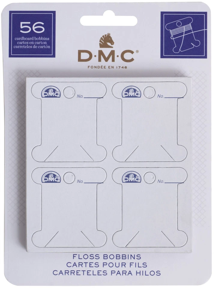 DMC 6101 Cardboard Floss Bobbins-56/Pkg (6Pk) - Image 1 of 1
