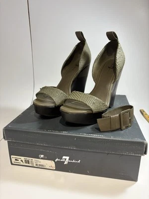 Сомалийский хаки покроя 7 для всех людей каблуки размер 9  - Изображение 1 из 4