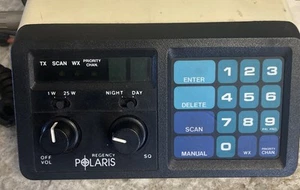 Marine Radio Polaris MT-5500 (mounting bracket /owners manual /mic) Not-tested - Zdjęcie 1 z 10