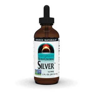 Source Naturals, Inc. Ultra Colloidal Silver Liquid (10 ppm) 2 oz Liquid - Picture 1 of 1