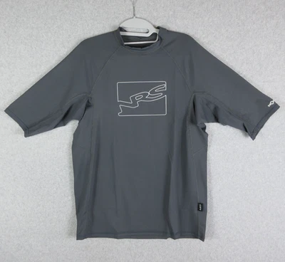 NRS Rash Guard Para Hombres 2XL Gris Hidrosilk UPF 50 Rendimiento Surf Body Boarding Foto 1 de 4
