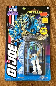 Vintage Carded GI Joe Predacon 1994 Hasbro MOC Star Brigade Alien Figure NEW - Picture 1 of 6