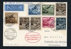 Zeppelin Essenfahrt 1931 Zuleitung Liechtenstein 1931 Mi.Nr. 108 - 113