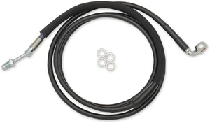 Drag Specialties +2" 72-1/8" Black Hydraulic Clutch Lines 0661-0024 - Picture 1 of 1